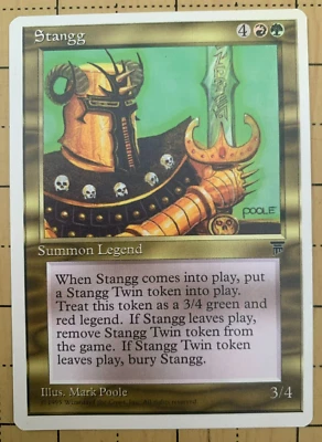 STANGG - MAGIC THE GATHERING - CHRONICLES - RARE - Image 1 of 2