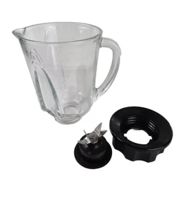 Hamilton Beach Wave-Action Blender 48oz 6 Cup Glass Jar Pitcher Blades 53519 - Picture 1 of 15