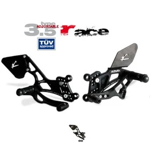 PEDANE ARRETRATE VALTERMOTO TYPE 3.5 SUZUKI GSX-R 1000 2009 2013 - Imagen 1 de 1