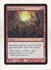 Magic MTG: Foil: Mirrodin Besieged: Rally the Forces