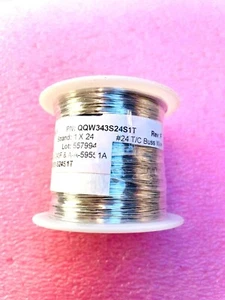 QQW343S24S1T SOLID SINGLE STRAND 24 AWG - 12.000 in - Picture 1 of 1