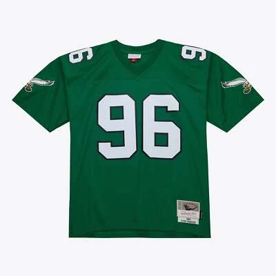 男式 Mitchell & Ness NFL 黑暗球衣 EAGLES 1990 CLYDE SIMMONS — 第 1/3 张图片