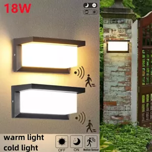 18W LED Wall Light waterproof Outdoor Up/Down Lamp Exterior lights Yard Modern - Picture 1 of 23