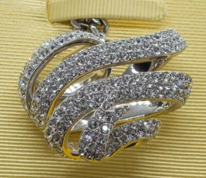 Swarovski 5647578 Volta Anhänger in Herzform (groß, 4,7 cm) mit Halskette - Bild 1 von 4