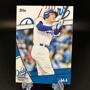 2024 Topps Freddie Freeman statistiche significative #SS-3 Los Angeles Dodgers - Foto 1 di 2