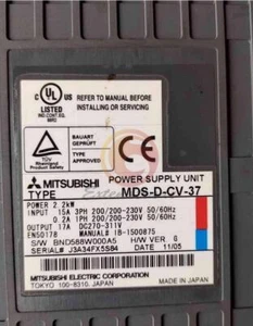 ONE USED MITSUBISHI MDS-D-CV-37 MDSDCV-37 MDSDCV37 - Picture 1 of 2