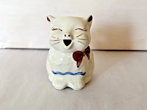 Vintage 1950's Shawnee Pottery "Puss'n Boots Ceramic Cat Pitcher Creamer - Picture 1 of 6