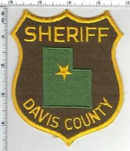 Davis County Sheriff (Utah) Schulteraufnäher aus den 80er Jahren - Bild 1 von 1