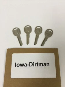 General Motors GM Key Blanks K New Chevrolet Uncut Lot of 4 Vintage - Bild 1 von 6