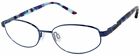 Elle EL13477 Eyeglasses Frame Women's Full Rim Oval