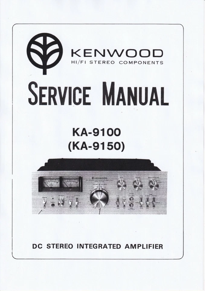 Servizio Manuale di Istruzioni per Kenwood KA-9100, KA-9150 - Immagine 1 di 1