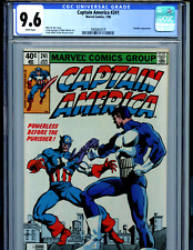 Captain America #241 CGC 9.6 1980 Marvel 1Punisher Amricons K46