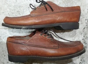 ULTRA RARE VINTAGE GOKEY COMPANY KING-B MOC TOE MODEL HALBSCHUHE HERREN GRÖSSE US12 - Bild 1 von 12
