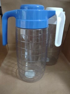 Plastic Drinking Pitcher Clear Water Serving Container 2 Liter BPA FREE by Arrow - Picture 1 of 11