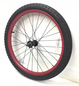 Bicicletta 20" Ruota Anteriore Rossa con Pneumatico 1,75" Bici BMX Bambini #C7 - Foto 1 di 3