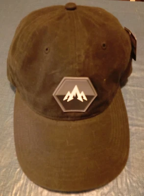 Lifestyle Trucker Cap, PNUMA , Dark Brown, Waxed Cotton Cap OSFM  (P608DB) - Image 1 of 4