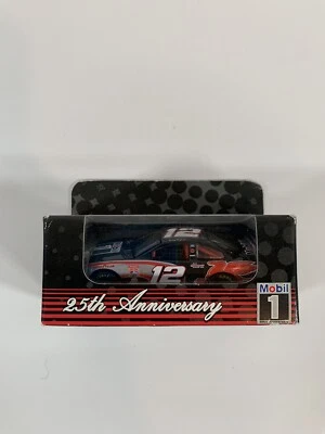 Jeremy Mayfield Mobil 1 25th Anniversary NASCAR #12 1:64 Scale Diecast Car  - Image 1 of 4