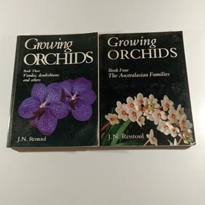 Growing Orchids Books 3 and 4 by J.N. Rentoul Paperback Bundle Lot - Bild 1 von 18