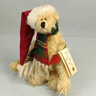 Herrmann Teddy Künstlerteddy Katrin Müller ❤️ Sammelbär Bär Weihnachtsmütze - Bild 1 von 4