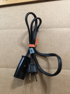 Replacement Power Cord for Vintage Small Appliance 1/2" 2-Pins On Center 2’-6 #4 - Picture 1 of 4
