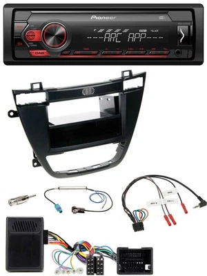 Pioneer DAB 1DIN MP3 Lenkrad USB Autoradio für Opel Insignia ab 08 schwarz - Bild 1 von 4