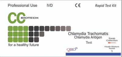 CCB Chlamydia Professional Rapid Result Testing Kits