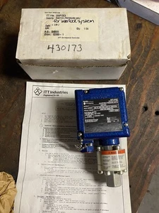 ITT Industries Adjustable Pressure Switch 200P13C3 200-1500psig Free Shipping - Picture 1 of 5