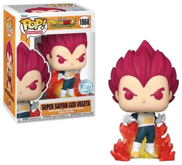 Dragon Ball Super : Broly Vegeta Ssg (Exclusive) Pop Animación #1868 Vinyl - Imagen 1 de 1