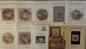 Konvolut 100 Kreuzstichmuster neu und gebraucht - siehe Fotos und Beschreibung - Bild 1 von 10