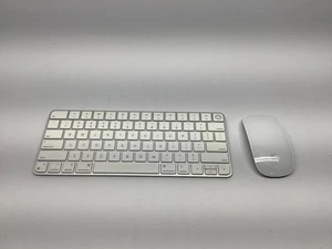 Apple Wireless Keyboard Touch ID A2449 with Magic Mouse 2 A1657 - Picture 1 of 2