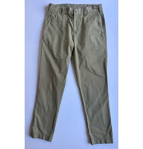 SAVE KHAKI UNITED SKU Chino Pant Mens 31 (30x29) Tan Made in USA Classic Cotton - Picture 1 of 14