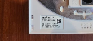 Mikrotik wsAP ac Lite RBWSAP-5HAC2ND-US Dual Band 802.11n/ac Wall Mount AP - Picture 1 of 5