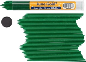 36 Green 2.0mm Lead Refills Bold Break Resistant with Dispenser for Pencils New - Picture 1 of 5