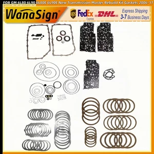 FOR GM 6L80 6L90 6L80E 6L90E New Transmission Master Rebuild Kit Gaskets 2006-17 - Picture 1 of 14