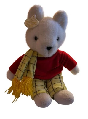 Rupert Bear Plush Doll Heritage Collection Ganz Bros Red Shirt Yellow Scarf Rare - Image 1 of 4
