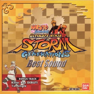 Naruto Ultimate Ninja Storm Generations Best Sound CD NEW - Picture 1 of 1
