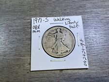1917-S Walking Liberty Silver Half-Dollar with Mintmark on Obverse-042424-98