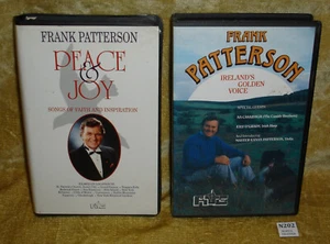 2x FRANK PATTERSON KEIN ZERT GROSSE BOX VHS VIDEOS FRIEDEN & FREUDE IRLANDS GOLDENE STIMME - Bild 1 von 6