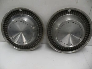 American Motors Rambler Rebel Ambassador 14" Hubcaps OEM 67 68 69 70 71 - Picture 1 of 4