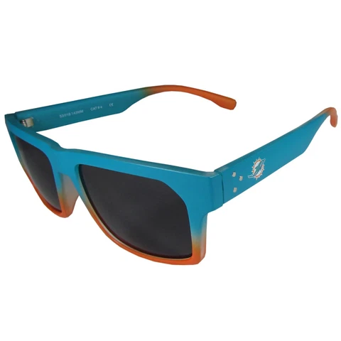 Miami Dolphins Sportsfarer Sunglasses NFL Glasses Fan Max UVA/UVB, Licensed Cover
