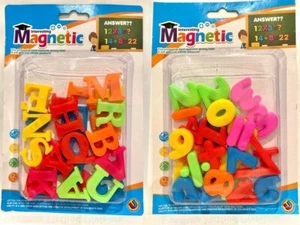 Magnetic Letters Numbers Fridge Magnet Kid Education Early Home Learning School - Picture 1 of 23