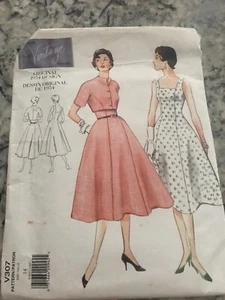 Vogue Original Pattern 1954 Design 2267 Size-14 - Picture 1 of 3