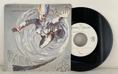 Spandau Ballet - Round & Round / True (Live) - 7" Single 1984 German Import - Image 1 of 4