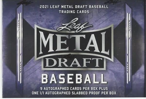 Hoja de metal draft 2021 béisbol sellado de fábrica Hobby Jumbo Box - Imagen 1 de 1