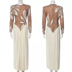 Bob Mackie vintage beaded gown - Picture 1 of 3