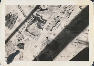 Snapshot Vintage Photo Weird Unusual Ephemera Collage Scrapbook Artistic Shadows - Picture 1 of 6