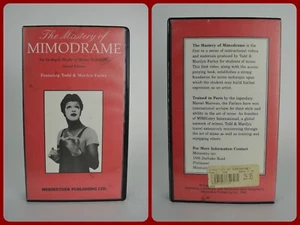 The Mastery of Mimodrame 2nd Edition Study of Mime VHS Tape Todd Marilyn Farley - Bild 1 von 5