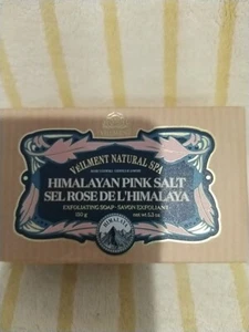 Jabón exfoliante de sal rosa del Himalaya Avon Natural Spa nuevo P2 - Imagen 1 de 2
