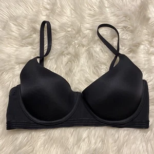 Savage X Fenty 36C Bra Black Lined Underwire Back Closure Rihanna - Picture 1 of 6