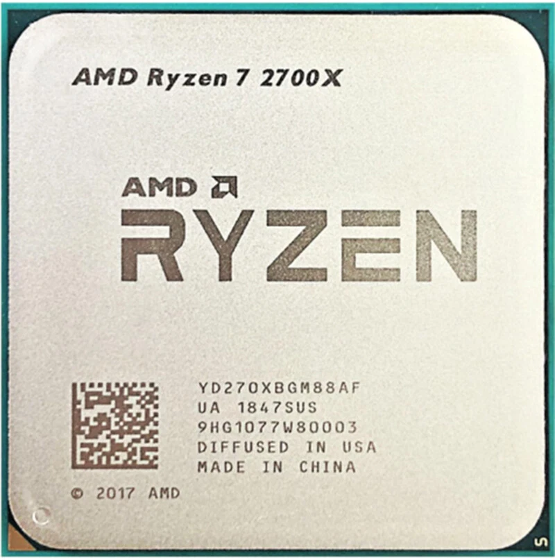AMD Computer Ryzen 7 AMD Ryzen 7 2700X Processor Model Processors